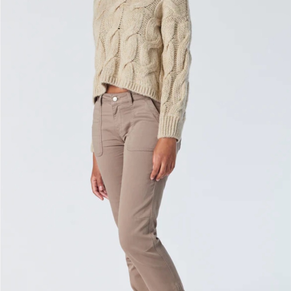 Mavi Ivy Slim Cargo Pants in Light Pink